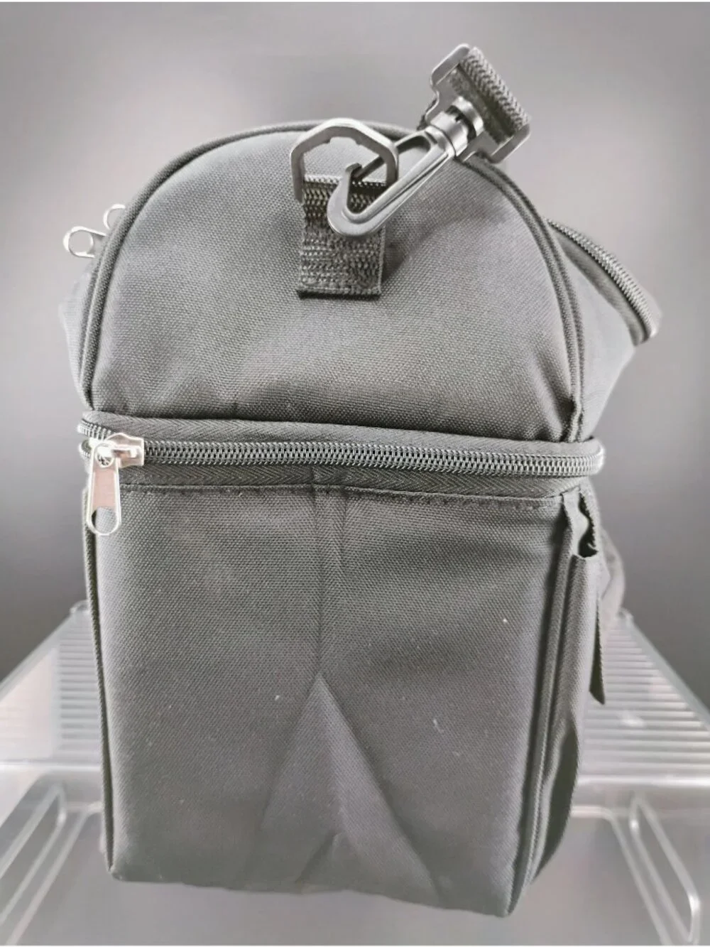 Thermos Insulated Lunch Lugger Black With Adjustable Strap Durable